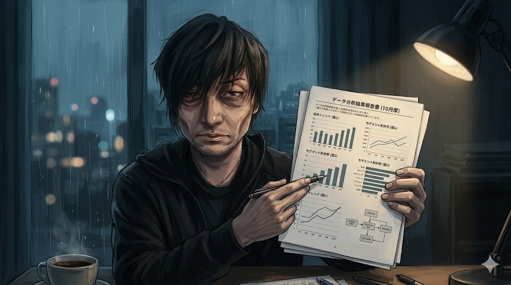 育児をしながらパソコンで副業の計画を立てる男性と、育児休業給付金の支給条件（月80時間・10日以内）を示す図解ビジュアル。