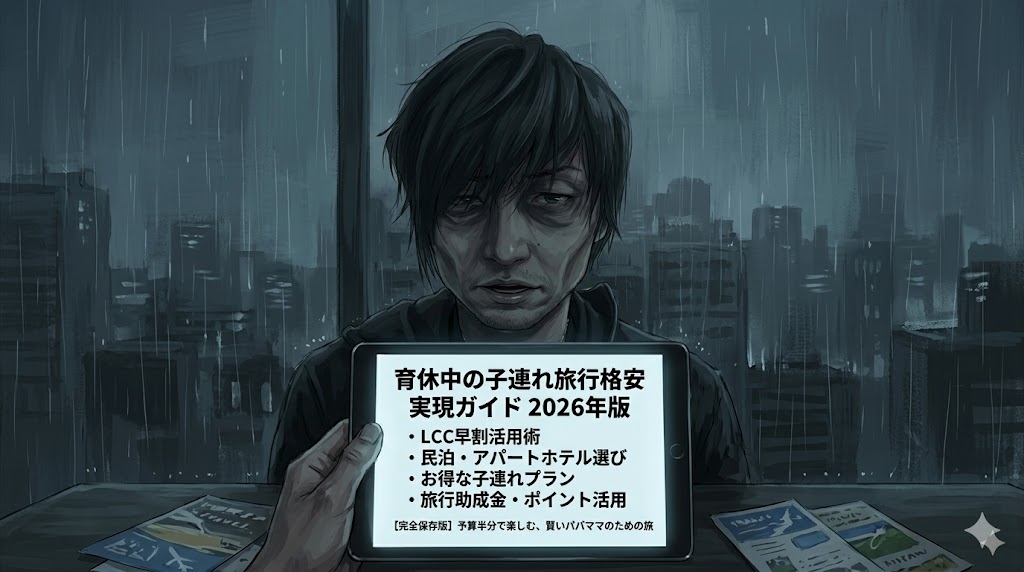 育休中子連れ旅行格安航空券レンタカーホテル比較2026