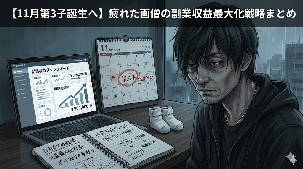 育休明けに副業を継続する40代パパのための時間管理と家計設計の図解